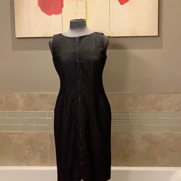 Calvin Klein size 6 dark denim dress. - Picture 1 of 5